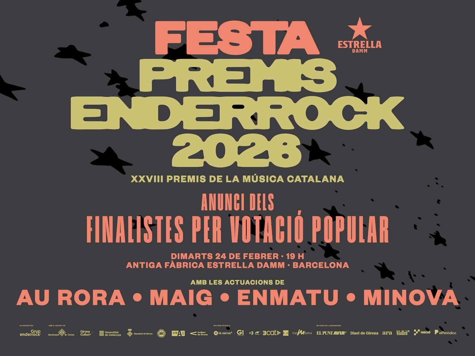 Visual Drums & Minova - Premis Enderrock 2026