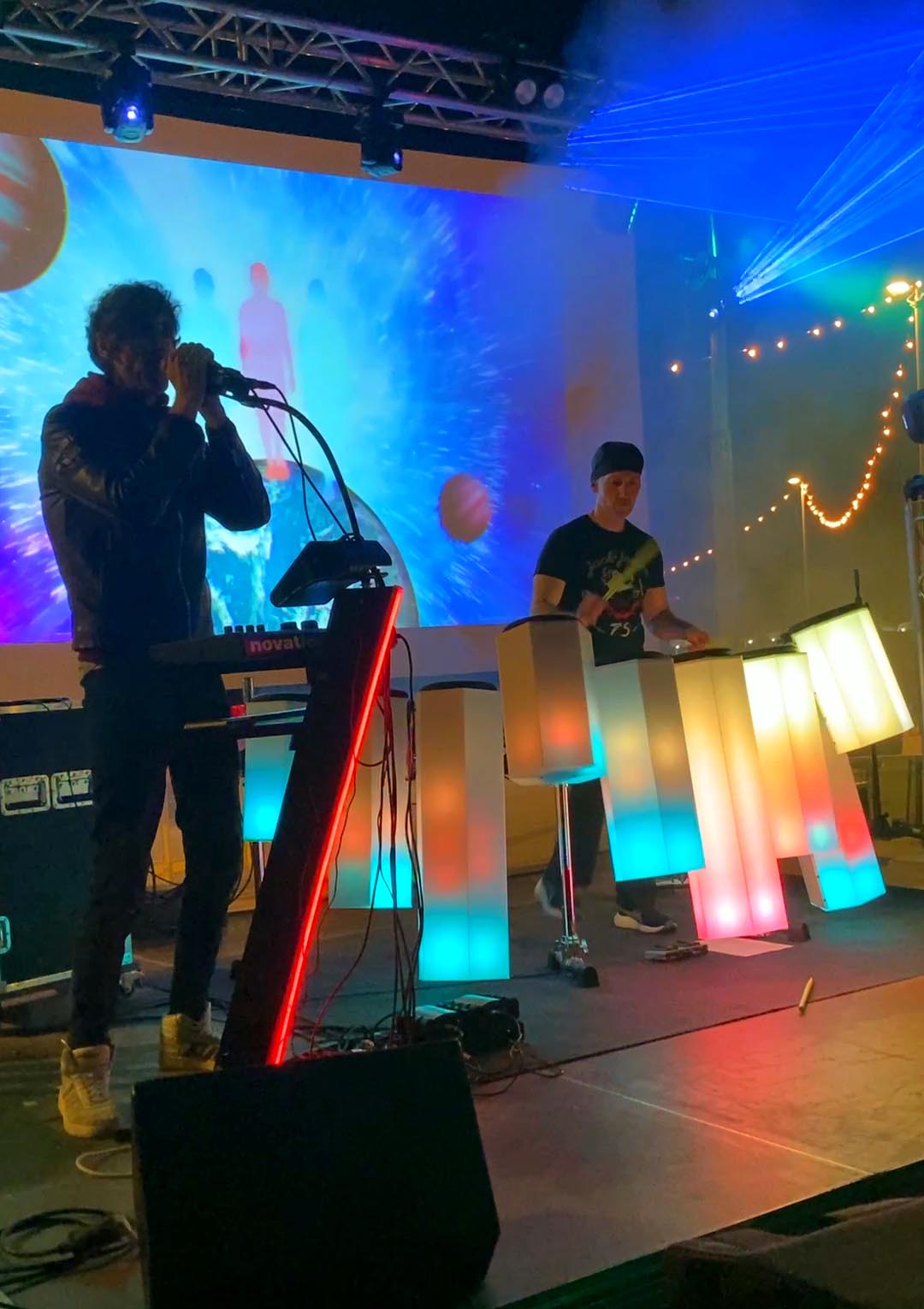 Minova & Visual Drums live concert